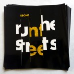 Esone - Run The Streets (big sticker)