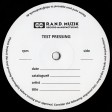 test pressing label