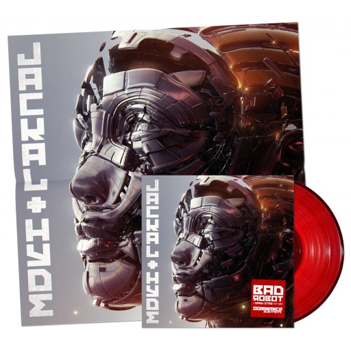 Jackal & Hyde - Bad Robot (Dominance Electricity) red 12" vinyl + poster