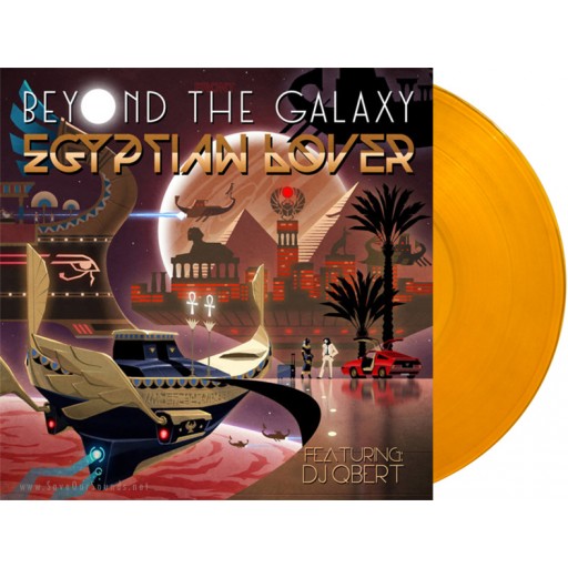 Egyptian Lover - Beyond The Galaxy (Egyptian Empire) orange 12" vinyl