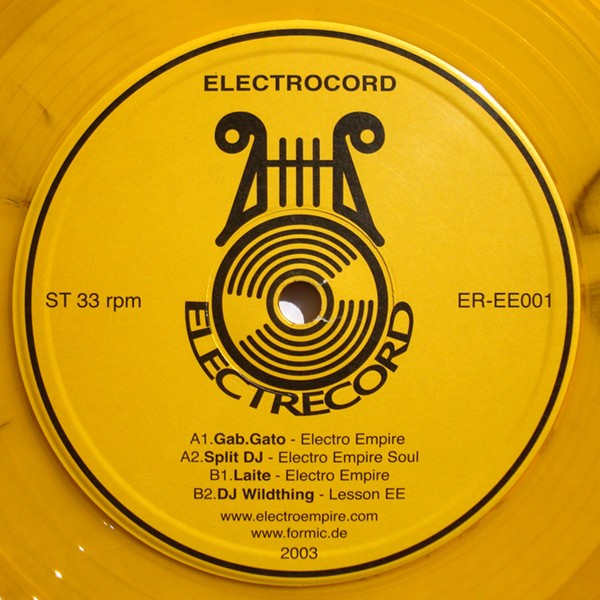 Various Theme Of Electro Empire (Electro Empire / Electrecord) 12'' vinyl