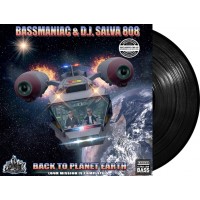 Bassmaniac & DJ Salva 808 - Back to Planet Earth (City Beat Records) 12"