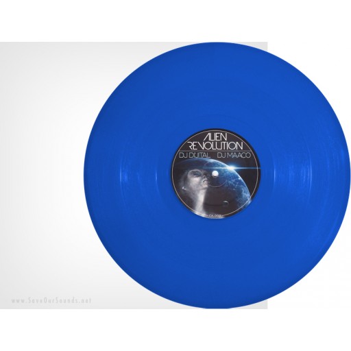 DJ Di'jital & DJ Maaco - Alien Revolution (Di'jital Axcess) 12'' blue