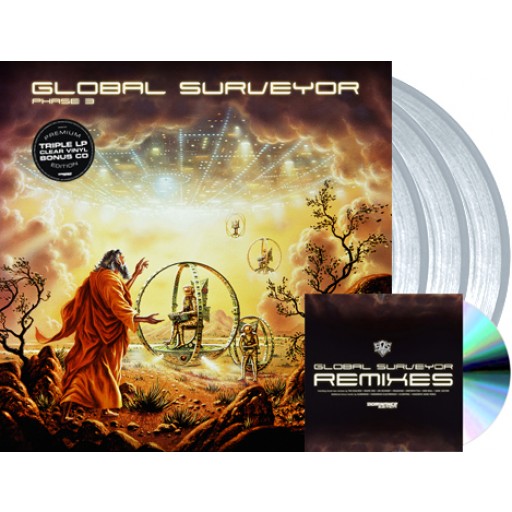 Global Surveyor - Phase 3 (clear triple vinyl + CD) Dominance Electricity