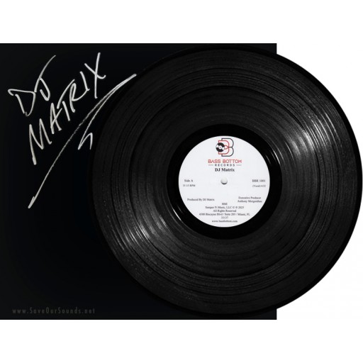 DJ Matrix - Feel My Bass - Reloaded (Bass Bottom Records) 12" black
