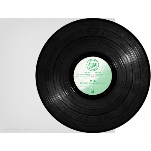 D.I.E. + Adult + Electronome + I-F - The Men You'll Never See EP (Clone West Coast Series) 12'' 